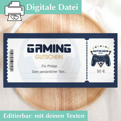 Gaming Gutschein Herzensprojekt Manufaktur