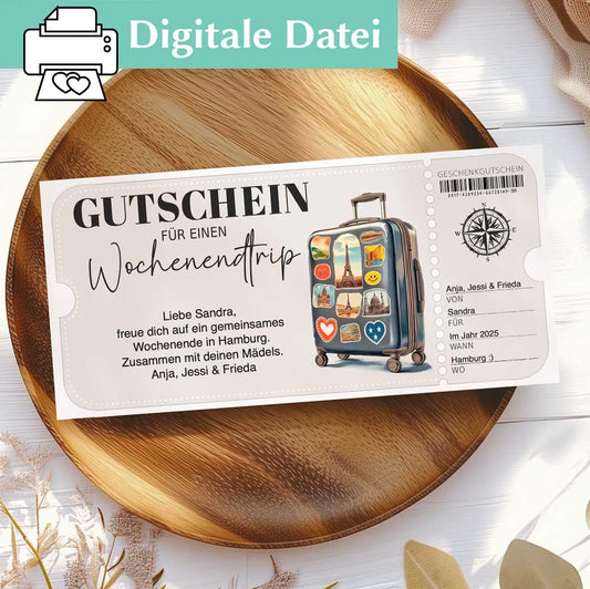 Gutschein Wochenendtrip Herzensprojekt Manufaktur