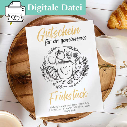 Frühstücksgutschein Herzensprojekt Manufaktur
