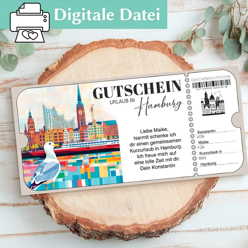 Gutscheinvorlage Hamburg Herzensprojekt Manufaktur