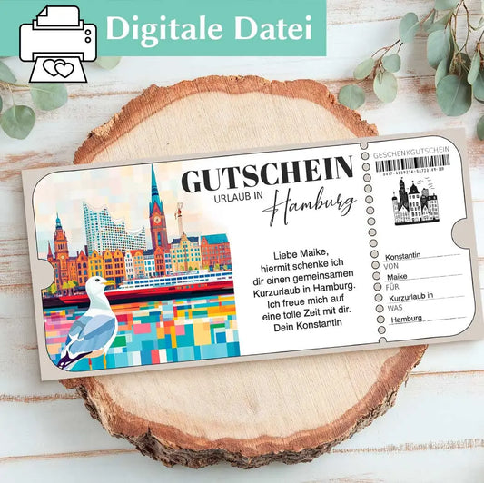 Gutscheinvorlage Hamburg Herzensprojekt Manufaktur