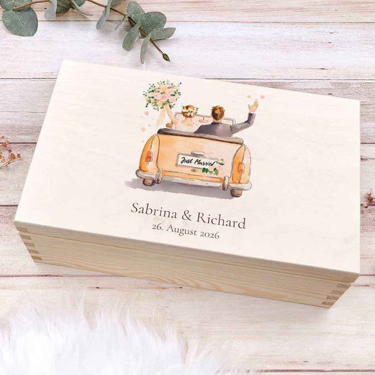Hochzeitsbox "Just married"