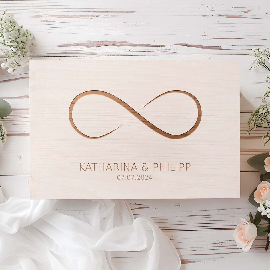 Hochzeitskiste Holz Herzensprojekt Manufaktur