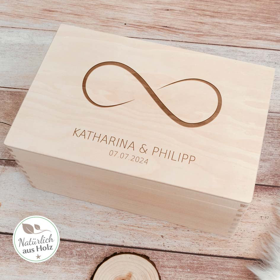 Hochzeitskiste Holz Herzensprojekt Manufaktur