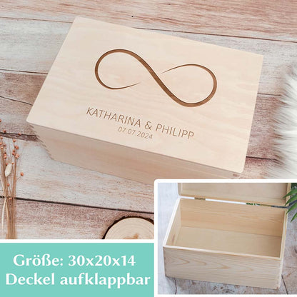 Hochzeitskiste Holz Herzensprojekt Manufaktur