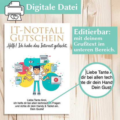 Internet gelöscht Gutschein Herzensprojekt Manufaktur