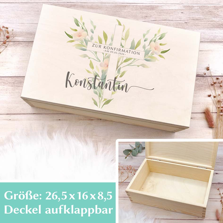 Konfirmation Geschenk personalisiert Herzensprojekt Manufaktur