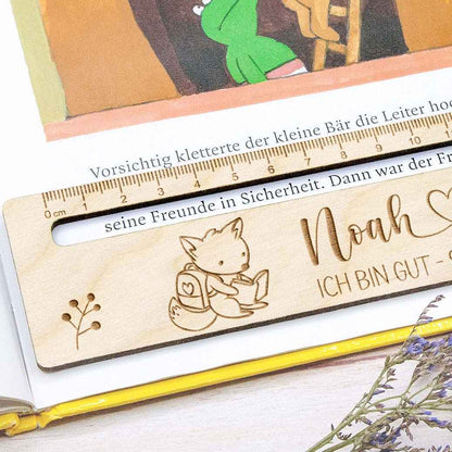 Personalisierte Lesehilfe Einhorn