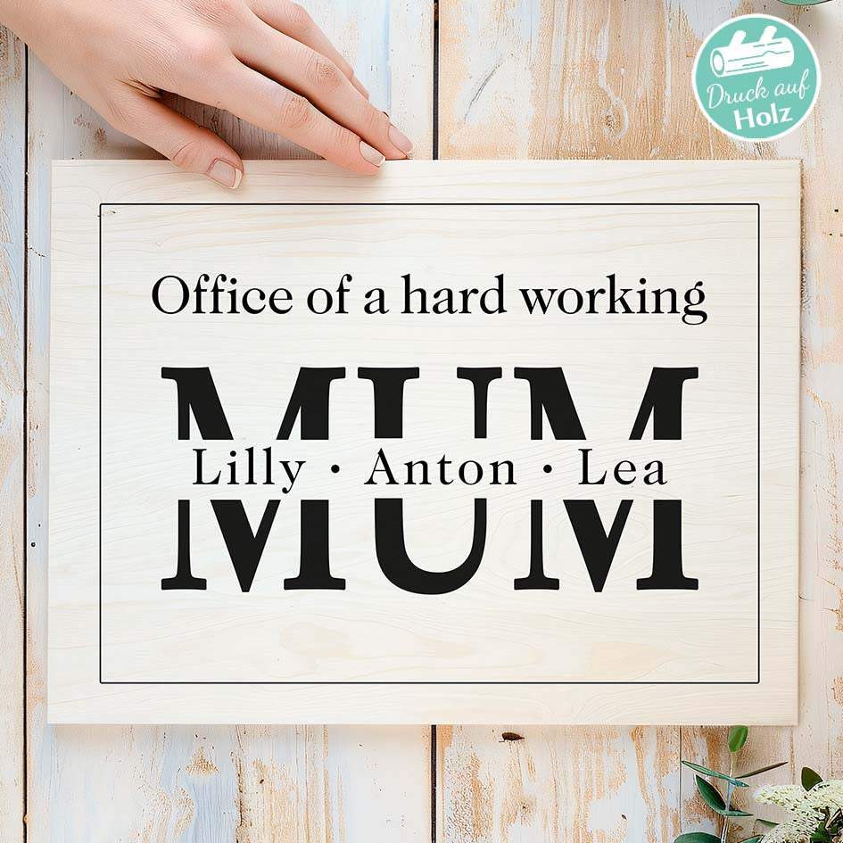 Mama Schild Herzensprojekt Manufaktur