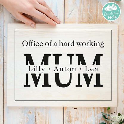 Mama Schild Herzensprojekt Manufaktur