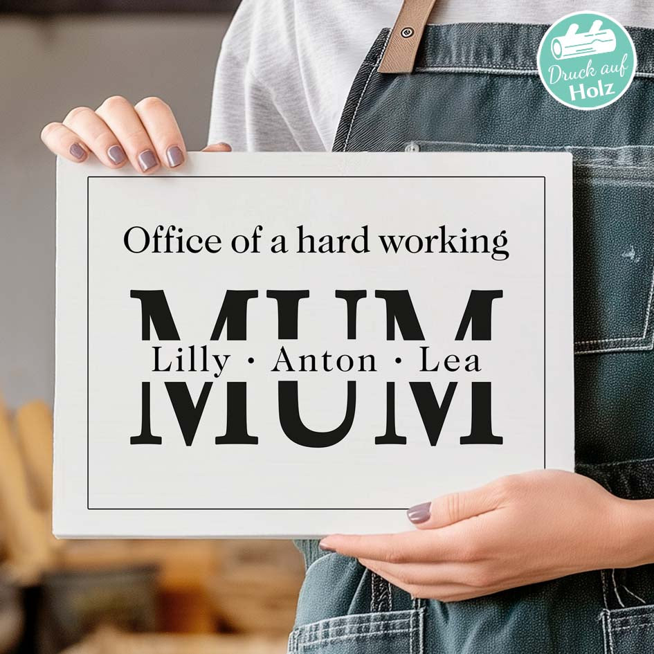 Mama Schild Herzensprojekt Manufaktur