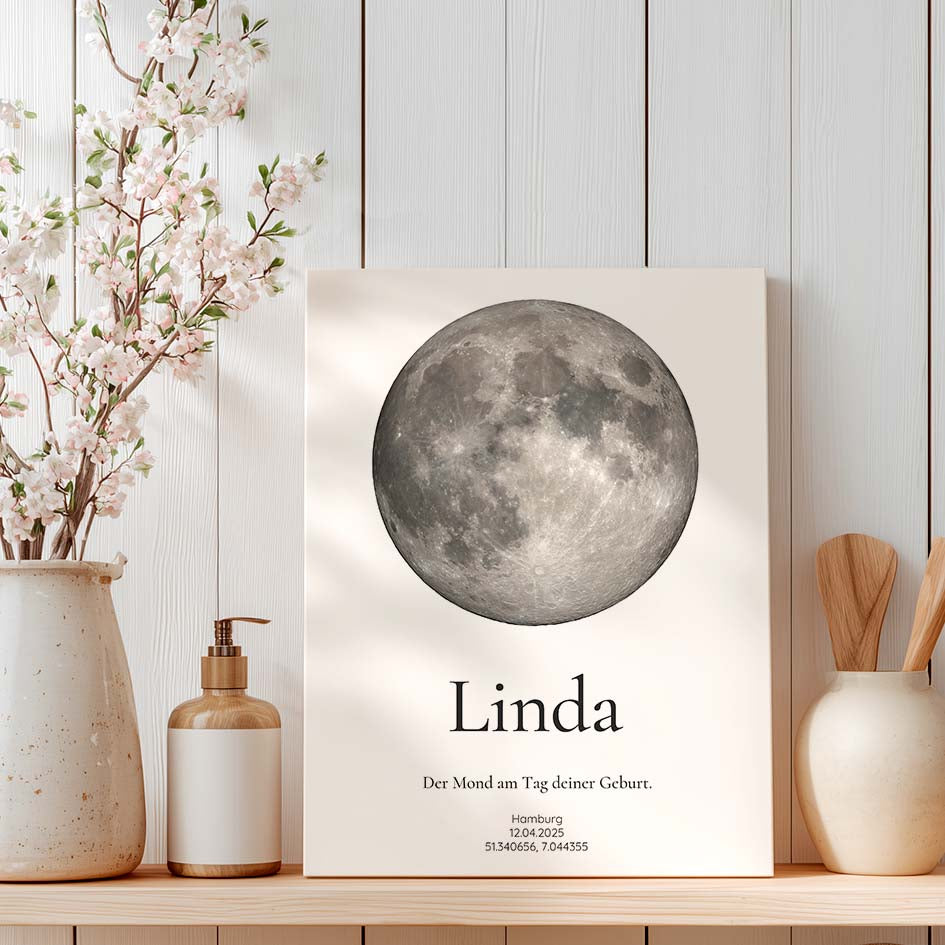 Mond Geschenk Herzensprojekt Manufaktur