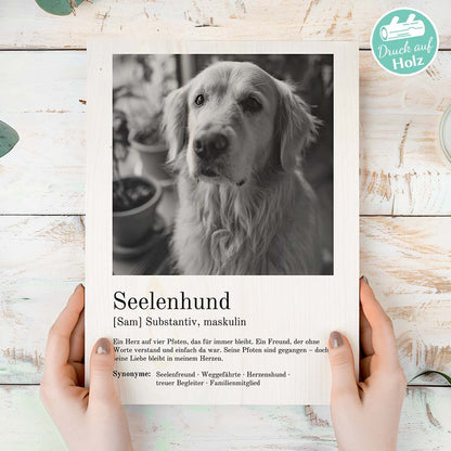 Personalisierte Erinnerung Hund Herzensprojekt Manufaktur