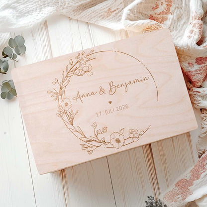Personalisierte Holzbox Hochzeit Herzensprojekt Manufaktur