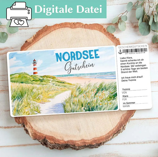 Reisegutschein Nordsee Herzensprojekt Manufaktur