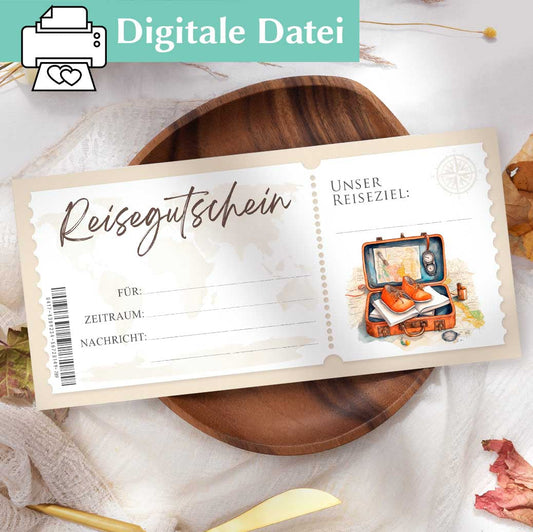 Reisegutschein verschenken Herzensprojekt Manufaktur