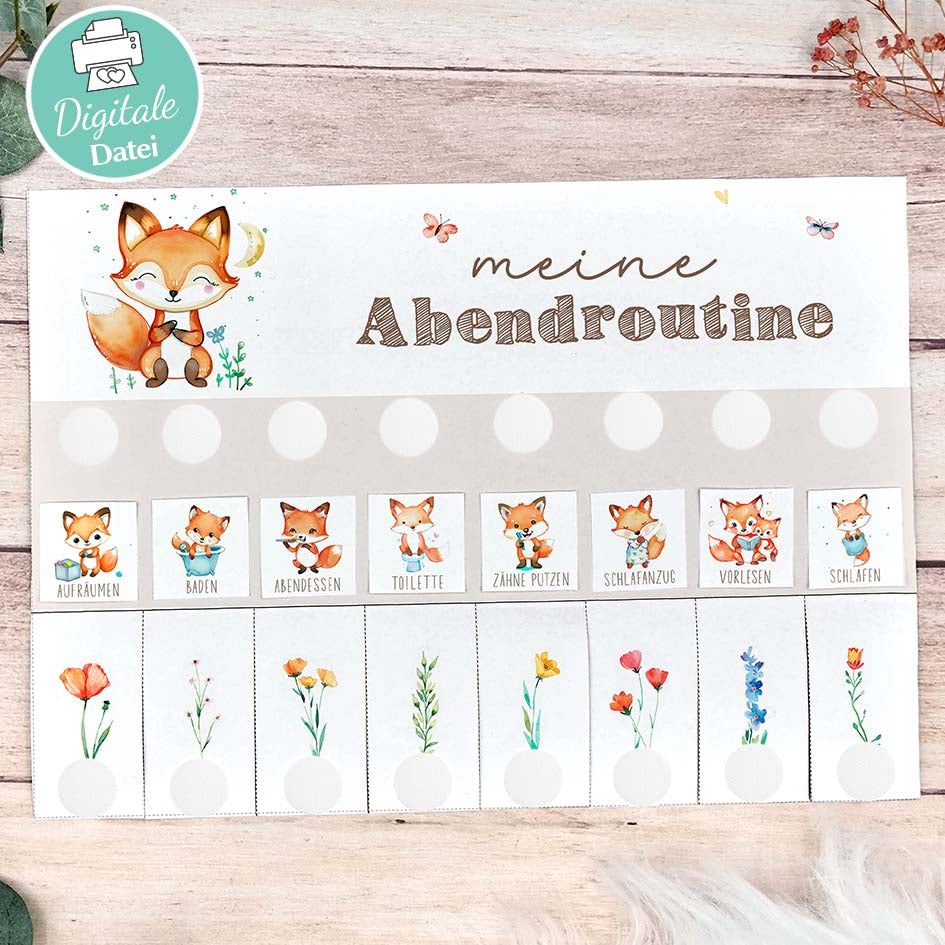 Routinekarten für Kinder Herzensprojekt Manufaktur