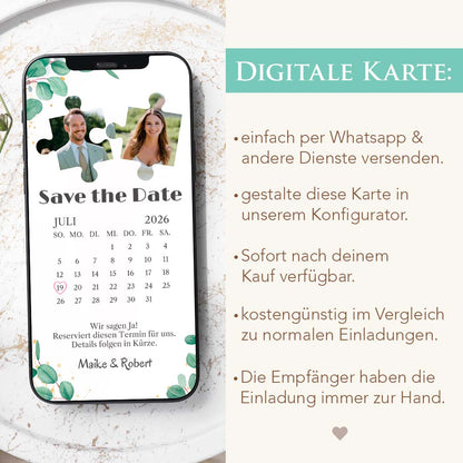 Save the Date Digital WhatsApp Herzensprojekt Manufaktur