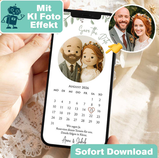 Save the Date WhatsApp Lustig Herzensprojekt Manufaktur