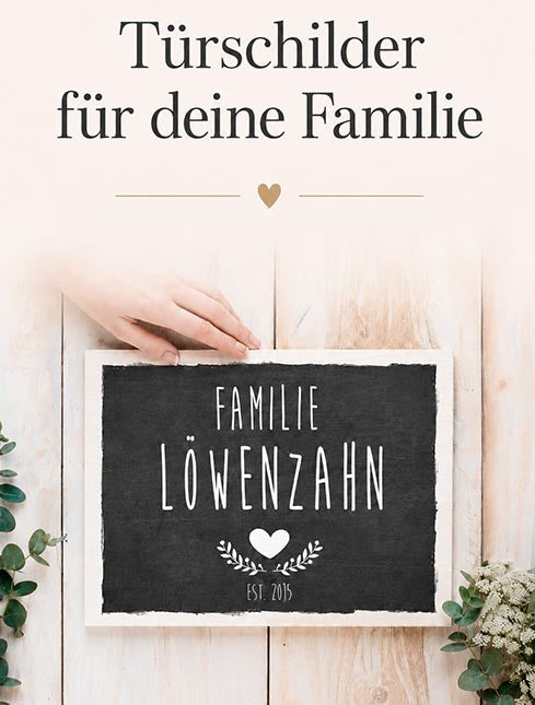 Türschilder Selbst Gestalten 