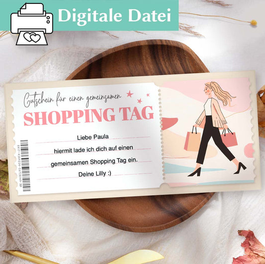 Shopping Tag Gutschein Herzensprojekt Manufaktur