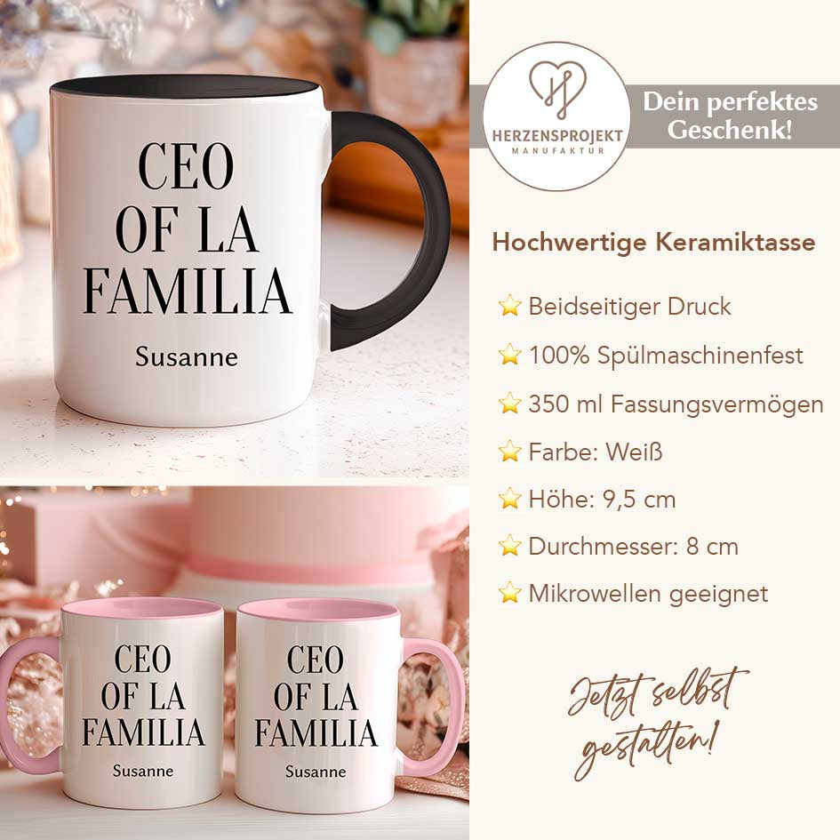 Tasse Mama Lustig Herzensprojekt Manufaktur