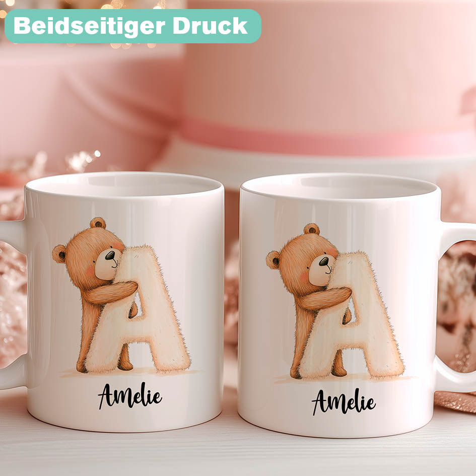 Tasse mit Namen Bär Printify