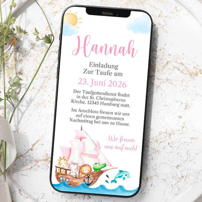 Taufe Einladung