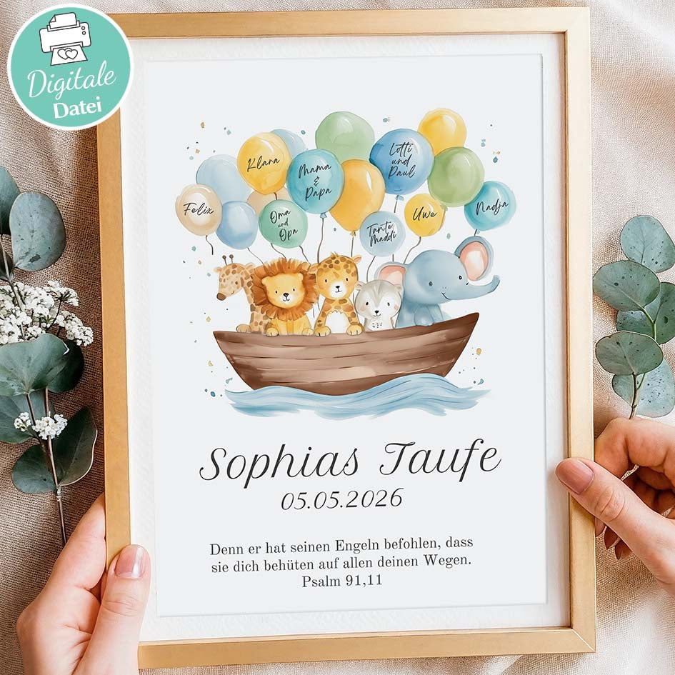 Vorlage Taufe Herzensprojekt Manufaktur