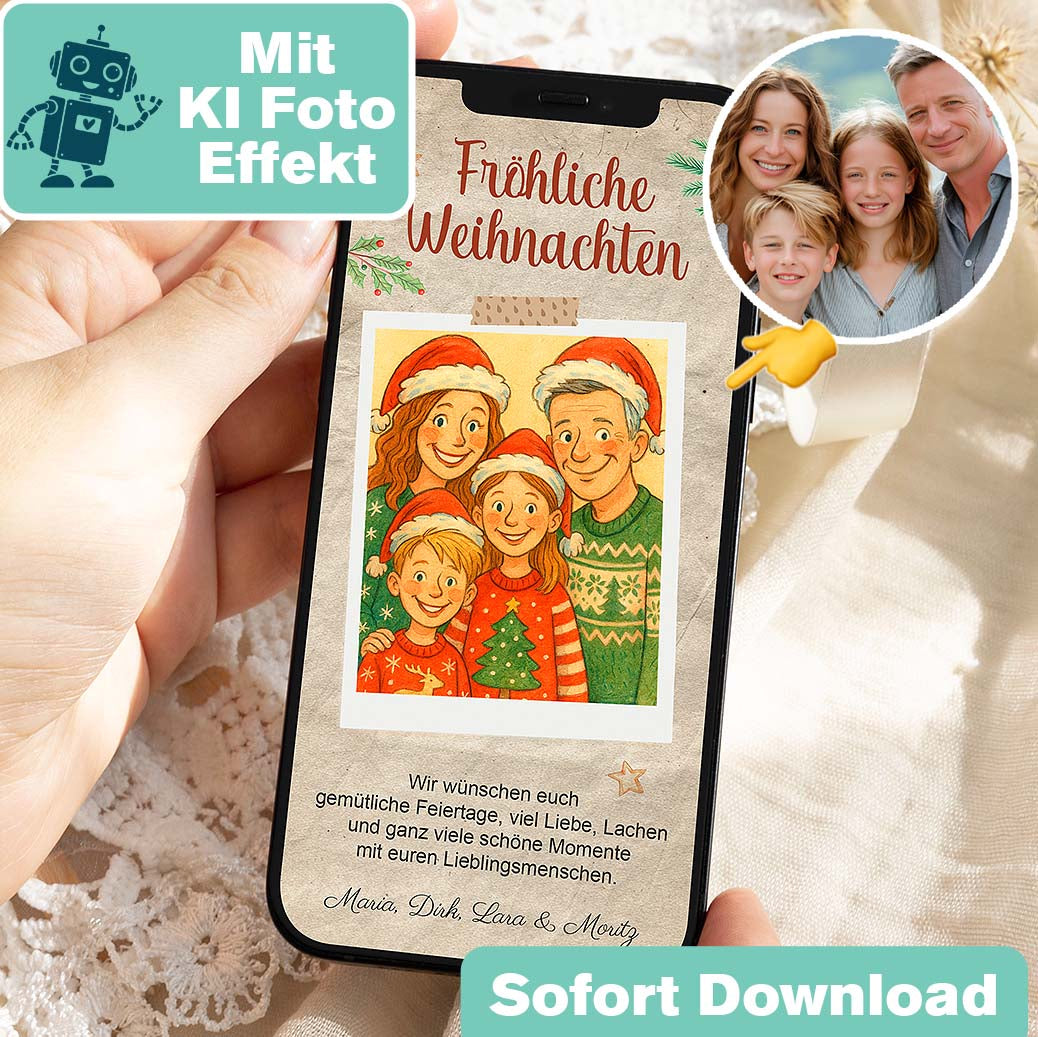 Weihnachtsgrüße WhatsApp Herzensprojekt Manufaktur