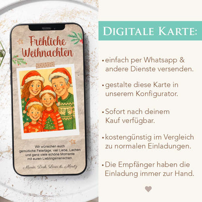 Weihnachtsgrüße WhatsApp Herzensprojekt Manufaktur