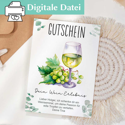 Wein Gutschein Herzensprojekt Manufaktur