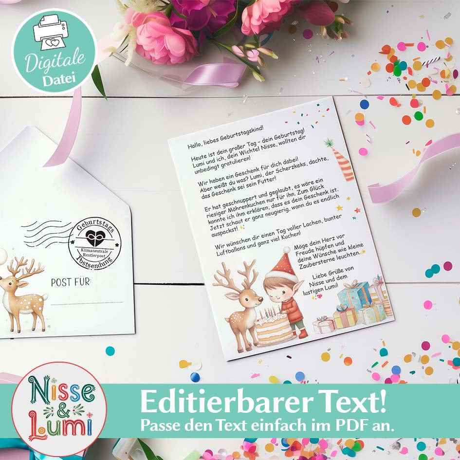 Wichtelbrief Vorlage Download