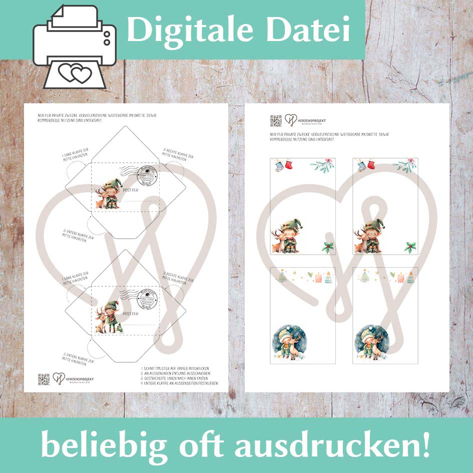 Wichtelbriefe Nisse & Lumi Herzensprojekt Manufaktur
