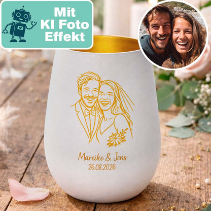 Windlicht Hochzeit Herzensprojekt Manufaktur