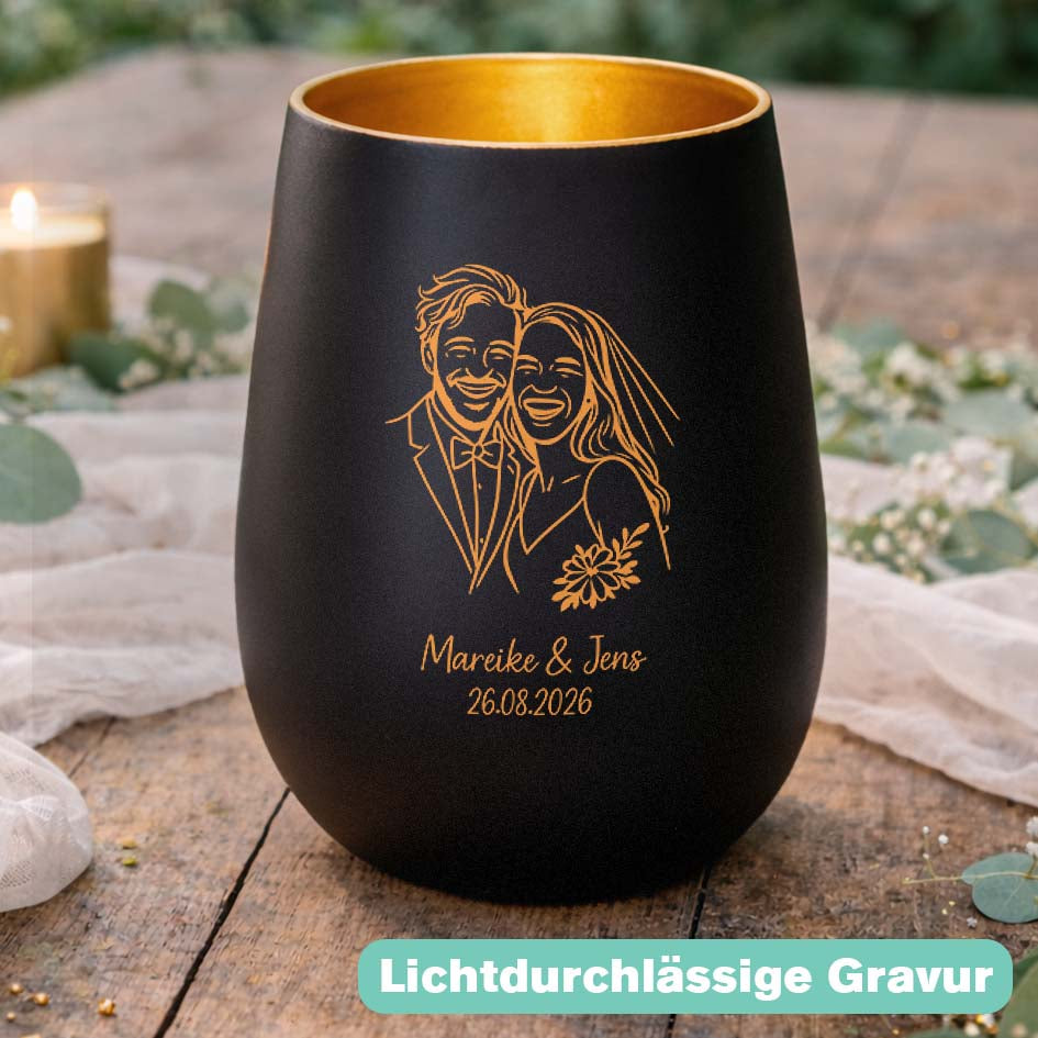 Windlicht Hochzeit Herzensprojekt Manufaktur