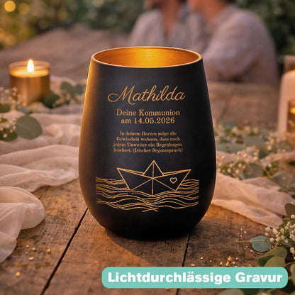 Windlicht Kommunion 1 TeeInBlue