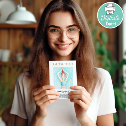 Yogakurs Gutschein Herzensprojekt Manufaktur