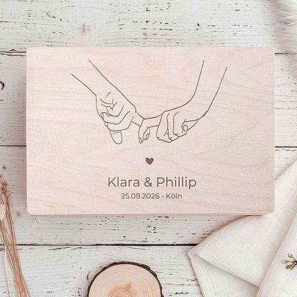 Erinnerungsbox Hochzeit Ringe